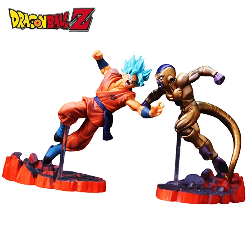 Anime Dragon Ball Fighting Edition Freezer/Goku Figure Giocattoli Ornamentali Da Collezione Regali Di Compleanno Splendidamente Decorati Per Bambini