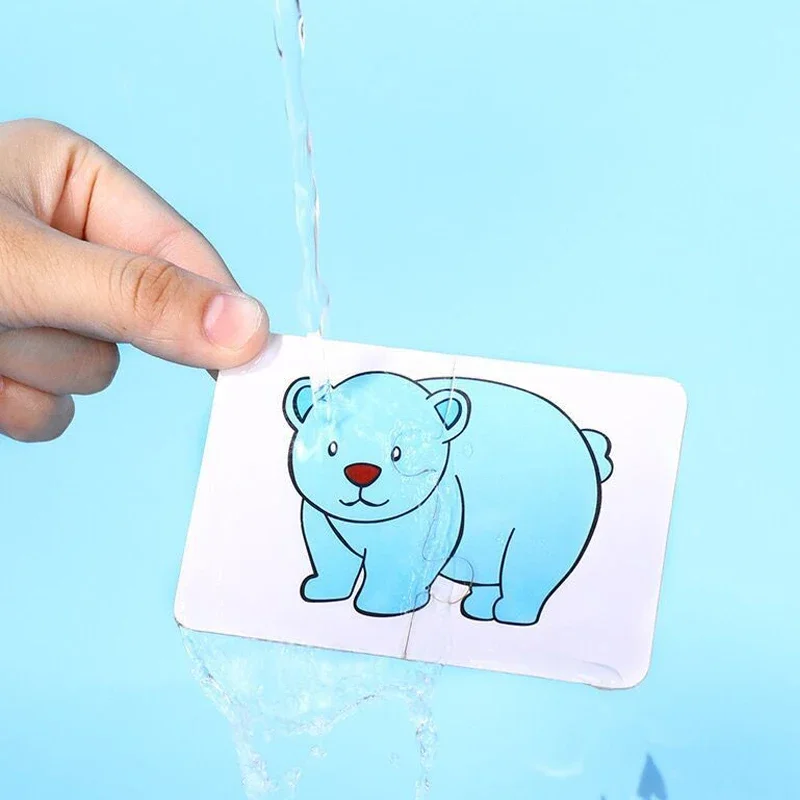 Děti Puzzle se zvířátky pro batolata 1 2 3 roky Chlapci Dívky Učící se zvířátka Paměťová karta Matching hra Vzdělávací hračky