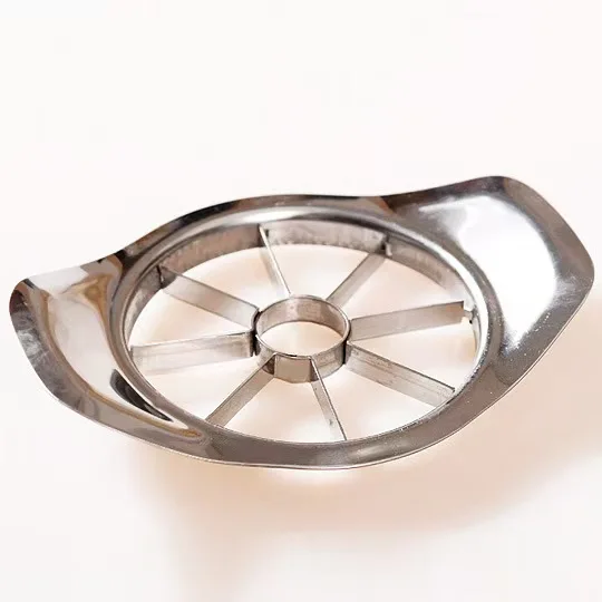 Stainless Steel Comfort Handle Apple & Vegetable Cutter - Household Fruit Divider Tool
