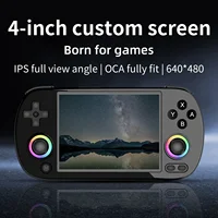 Console de jeu portable ANBERNIC RG40XX H, écran 4'', système Linux, joystick, effet d'éclairage RGB, lecteur de jeux vidéo rétro RG40XXH, cadeau 2