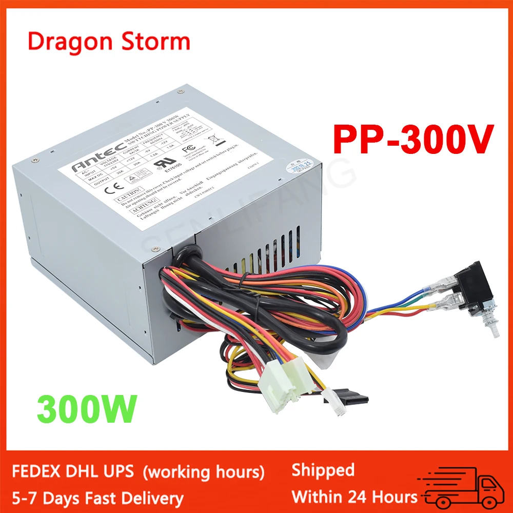 Fonte de Alimentação de Pp300v Potência P8p9 300w de Comutação Fonte de Alimentação Spi-300g Fonte de Alimentação Psu Original para Antec at com Interruptor Ajustável