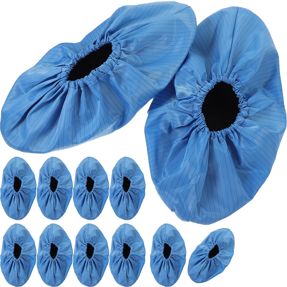 

Indoor Shoe Covers Room Shoe Covers Reusable Non-skid Boot Covers Anti-slip shoe covers washable adult cloth foot covers