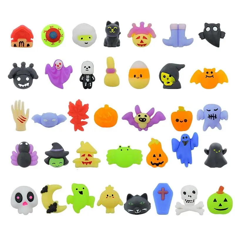 

Advent Calendar Halloween 48-Day Countdown Calendar Festive Countdown Calendar Holiday Ornament Gift And Horror Box Toy For Kids