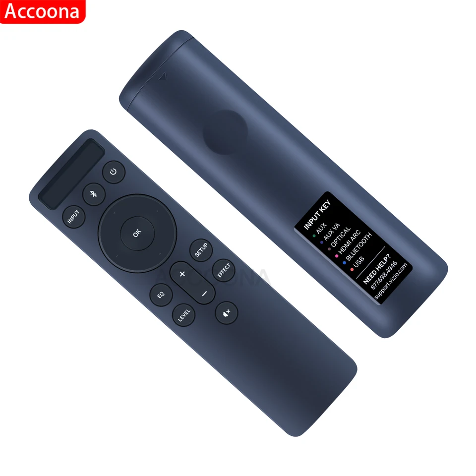Replacement Remote For Vizio TV - XRT112 With Amazon, Netflix & MGO App Buttons