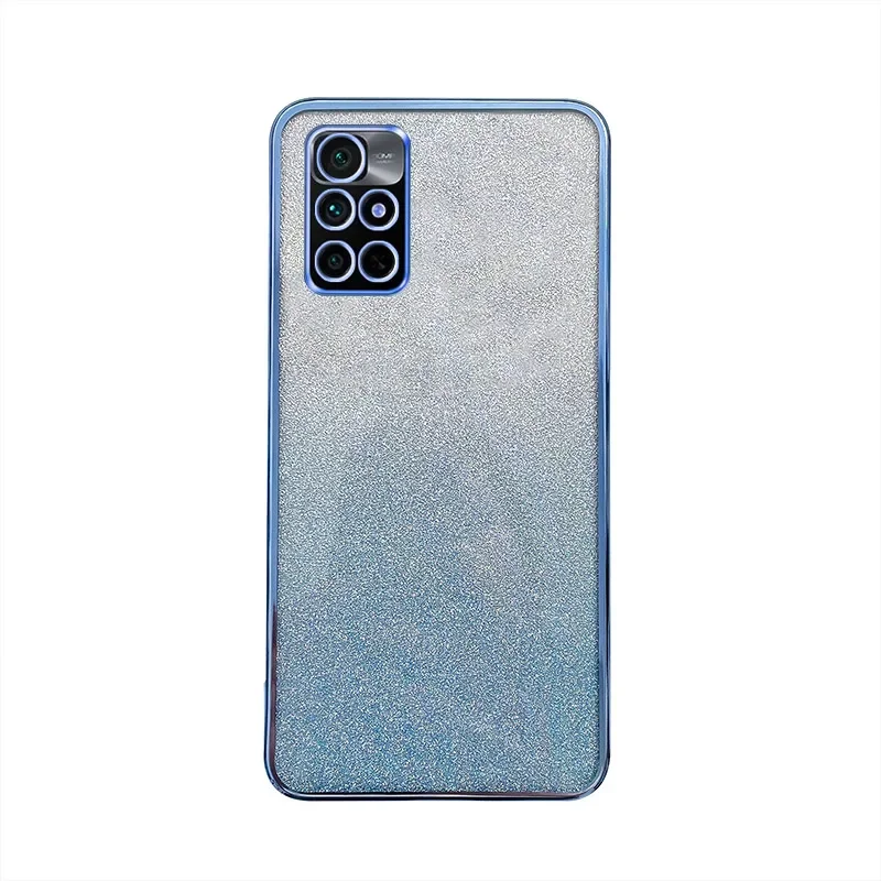 Luxury Electroplated Glitter Clear Back Case