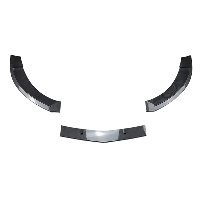 

3PCS Front Bumper Lip Splitter Kit Diffuser Spoiler For Mercedes-Benz CLA-Class C117 CLA200 CLA45 AMG 2013-2015