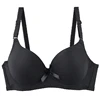 Soutien-gorge Sexy grande taille pour femmes, sous-vêtements avec nœud absorbant la sueur, solide, lisse, sans couture, respirant, bonnet ABC, Lingerie, nouvelle collection 2025