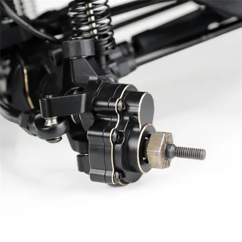 DELAM-Brass Rear Axle Mount For 1/10 RC Crawler FMS FCX10 RC Car Upgrades Accessories