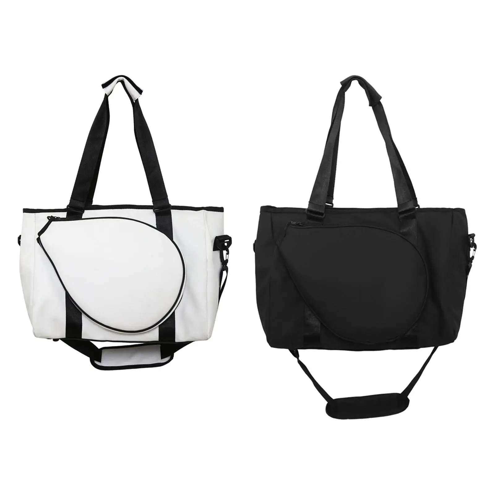 

Tennis Racket Shoulder Bag Multifunctional Handbag for Pickleball Badminton Racquet Travel Squash Racquets Fitness