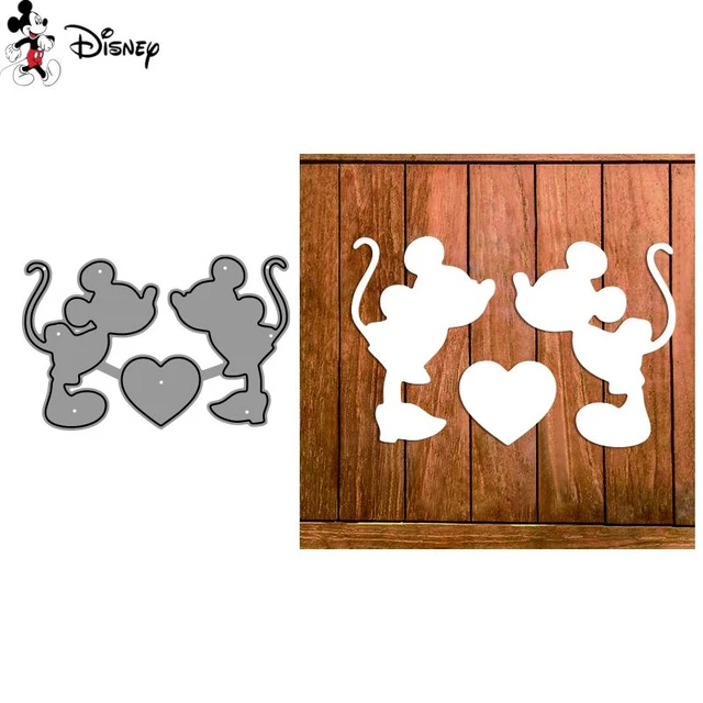 Rectangle Frame Metal Cutting Dies Disney Mickey Mouse Ears Background Die  Cuts For Diy Scrapbooking Card Embossing Decoration - Cutting Dies -  AliExpress