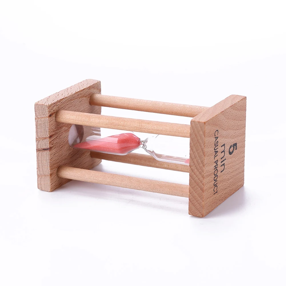 5 Minutes Sand Timer Handmade Tooth Brushing Timer Game Props Sand Clock Timers Wooden Frame Children Gifts Home Decoration sand timer,liquid hourglass timer,colored hourglass