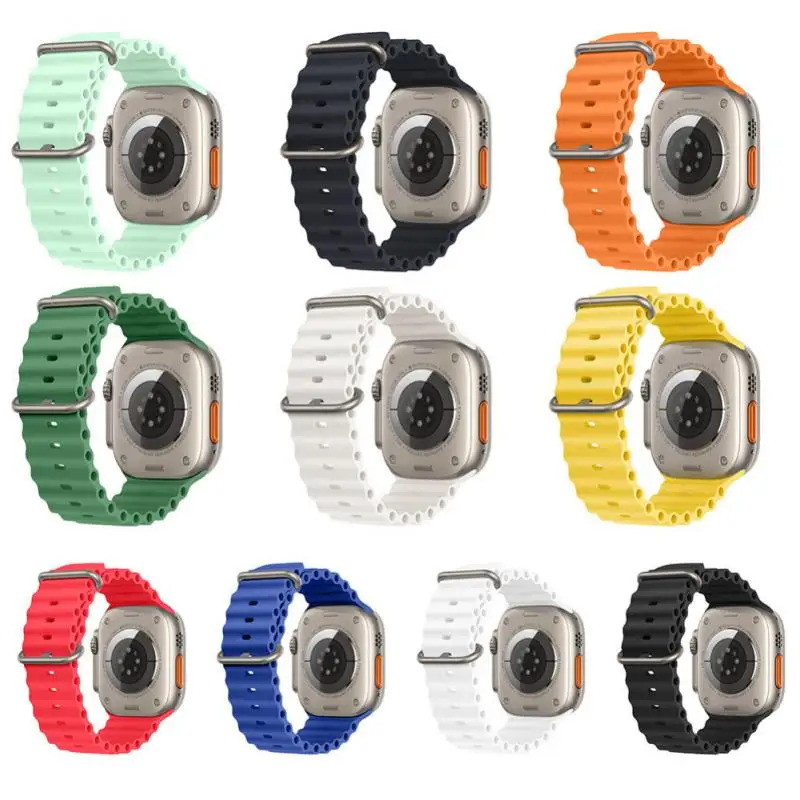 Ocean Strap For Apple Watch Band Series 8 Ultra 49mm 45mm 41mm Smart