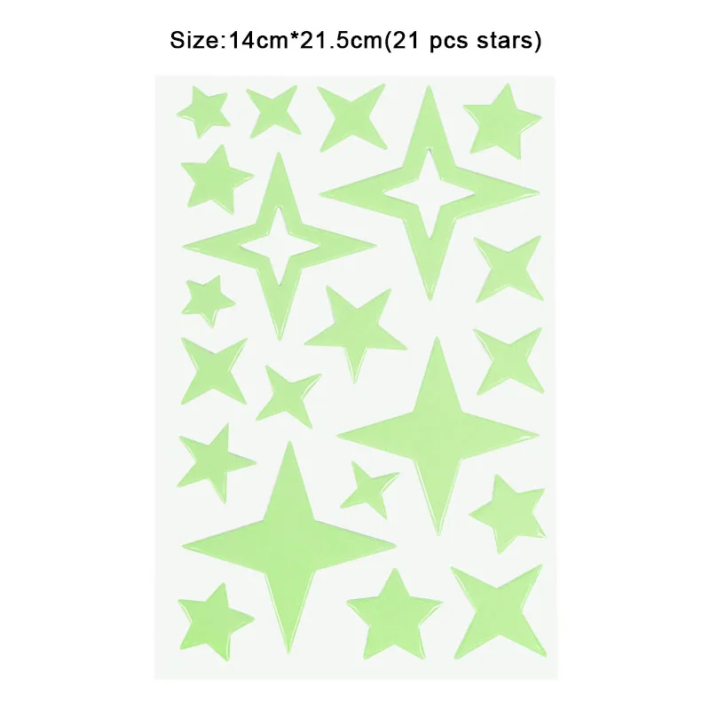 21pcs star