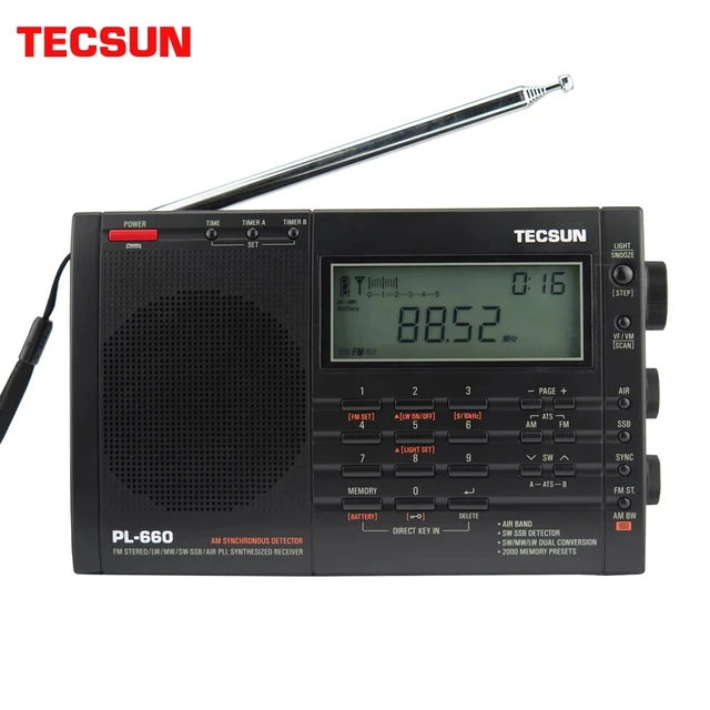 TECSUN PL-680 ハイエンド短波ラジオ オールバンドラジオ 付属品