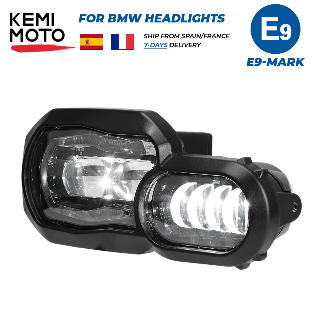 F700gs F800gs F650GS LEDプロジェクターヘッドライト BMW F800gs,f800r,f 650,700 gs,800用の完全なLEDプロジェクター
