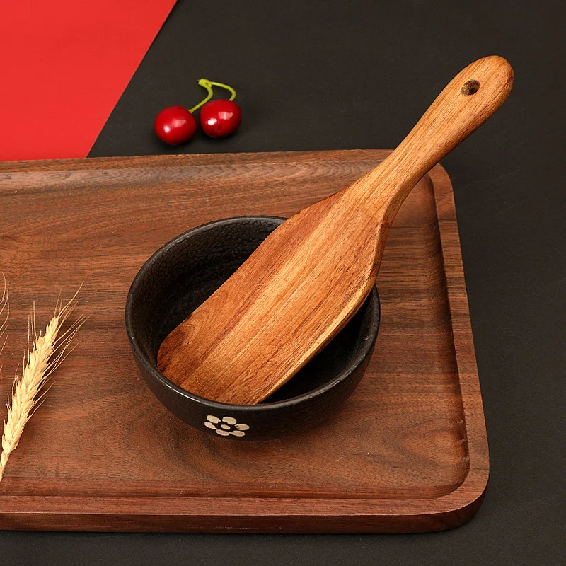 5 Styles Cooking Shovel Pizza Dim Sum Salad Mixing Shovel Wooden Shovel Spoon Set Wooden Utensils Kitchen Tableware Tools