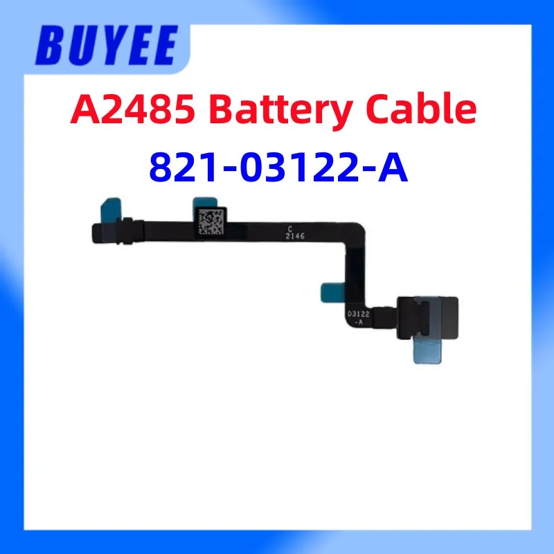 

Оригинальный Новый гибкий кабель для аккумулятора A2485 для MacBook Pro 16 "2021 A2485, кабель для разъема аккумулятора 821-03122-A, протестированная работа