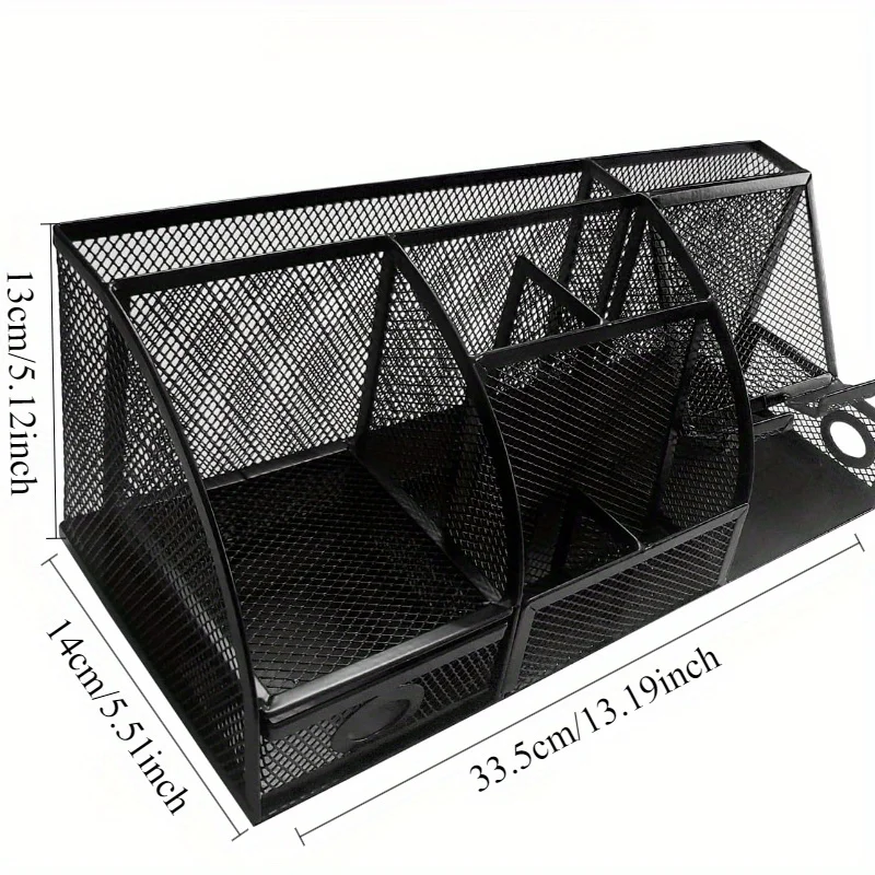 Premium Desk Organizer Set - Multi-Compartment Office Accessories for Streamlined Desk Storage
