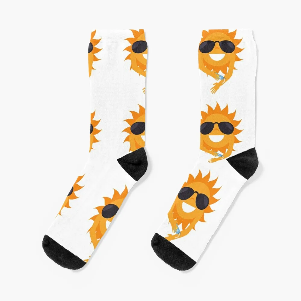 Summer Sun Socks Golf Socks
