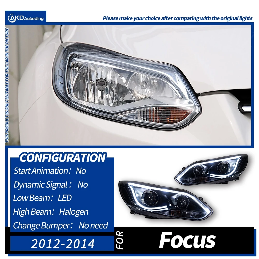 ヘッドランプ 適用: フォード/FORD フォーカス 12-15 LED ヘッドライト DRL デイタイムランニングライト 4300K〜8000K 35W・55W AL-HH-1156 AL ヘッドライト 適用: フォード⁄FORD フォーカス 2009-2011 LED ヘッド