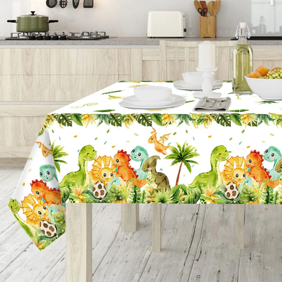 

Dinosaur Disposable Tablecloth Dinosaur Birthday Party Decorations Kids Boy Baby Shower Jungle Dino Birthday Party Supplies