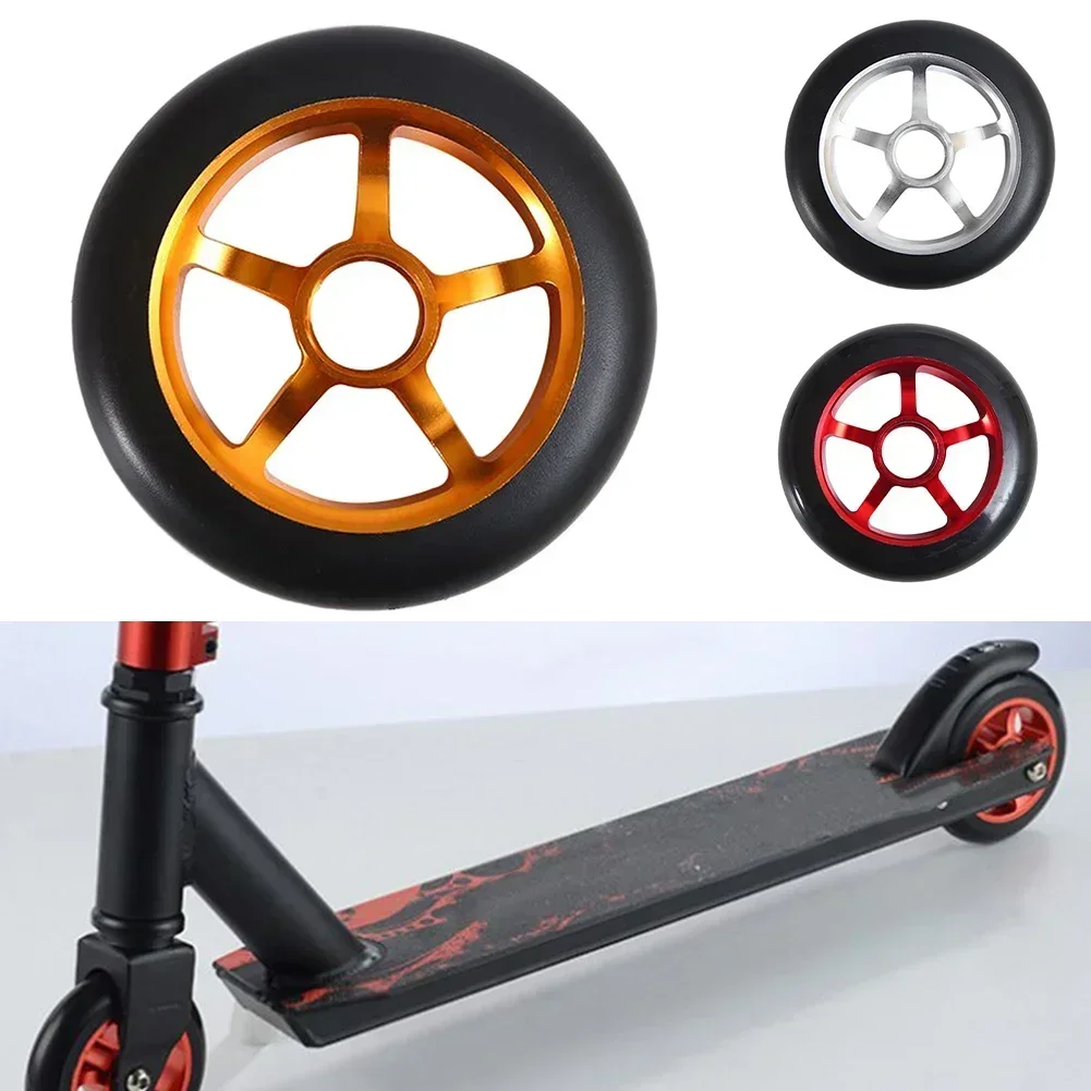 Aluminum Alloy Wheel Hub High Elasticity Load Bearing Capacity Long Service Life Pro Scooter Wheels