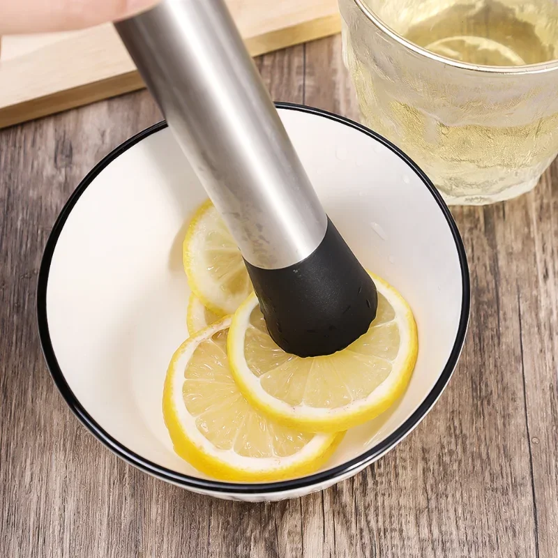 Stainless Steel Crushed Ice Hammer Multifunctional Popsicle Sticks Cocktail Swizzle Stick Fruit Lemon Muddle Pestle Bar Tools bar tools