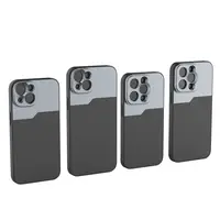 17MM Thread Mobile Phone Case for iPhone 14 12 13 Pro Plus Max Mini Phone Vlog Protective Cover Anamorphic Macro Wide Angle Lens 1