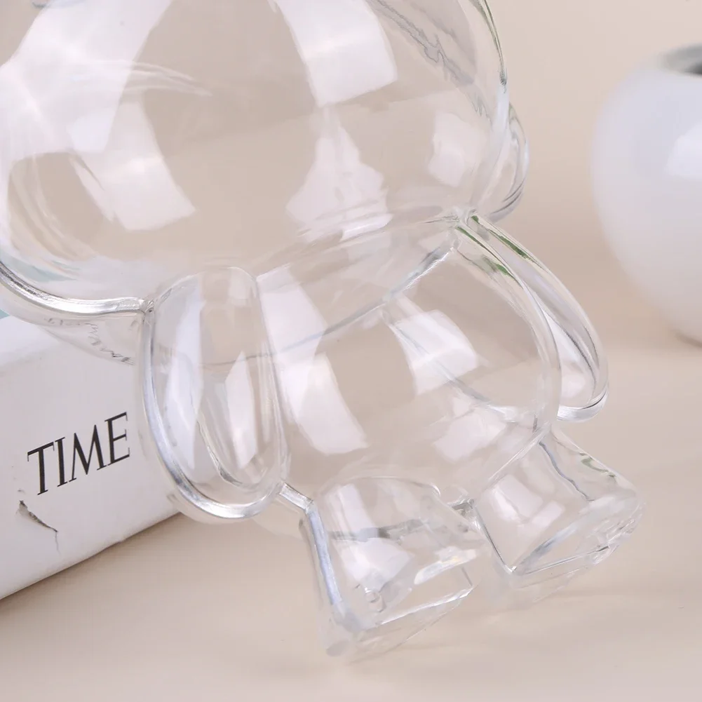 Transparent Protective Cover Cartoon Toy Storage Case Cute Elf Plushie Display Cover Clear Doll Cover for Doll Lovers