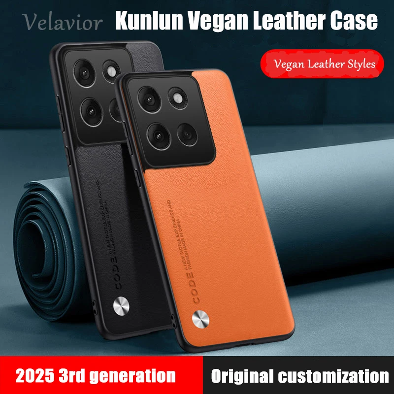 Luxury PU Leather Shockproof Phone Case - Full Protection Back Cover