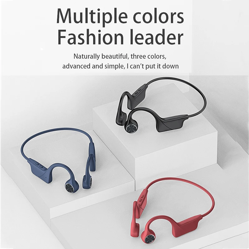 Ture Bluetooth-наушники с технологией костной проводимости Водонепроницаемые спортивные наушники с микрофоном для iPhone 13 X... (art.: 3920c57ea0eec) - 3920c57ea0eec