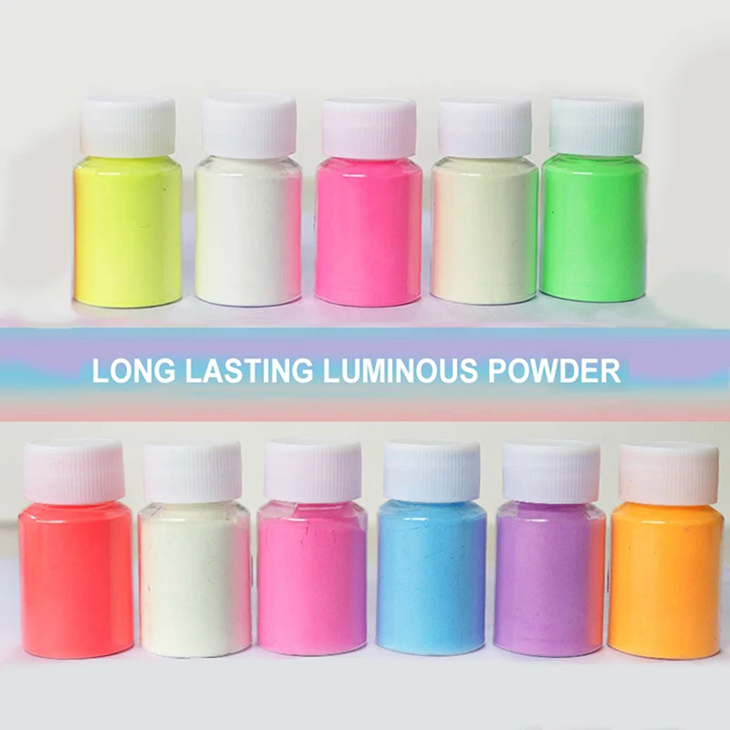 Hot Luminous Powder Pigment Epoxy Resin Pigment Glow in The Dark for Resin Paint Slime Soap Dyes Soap Making Arts,Crafts Sewing