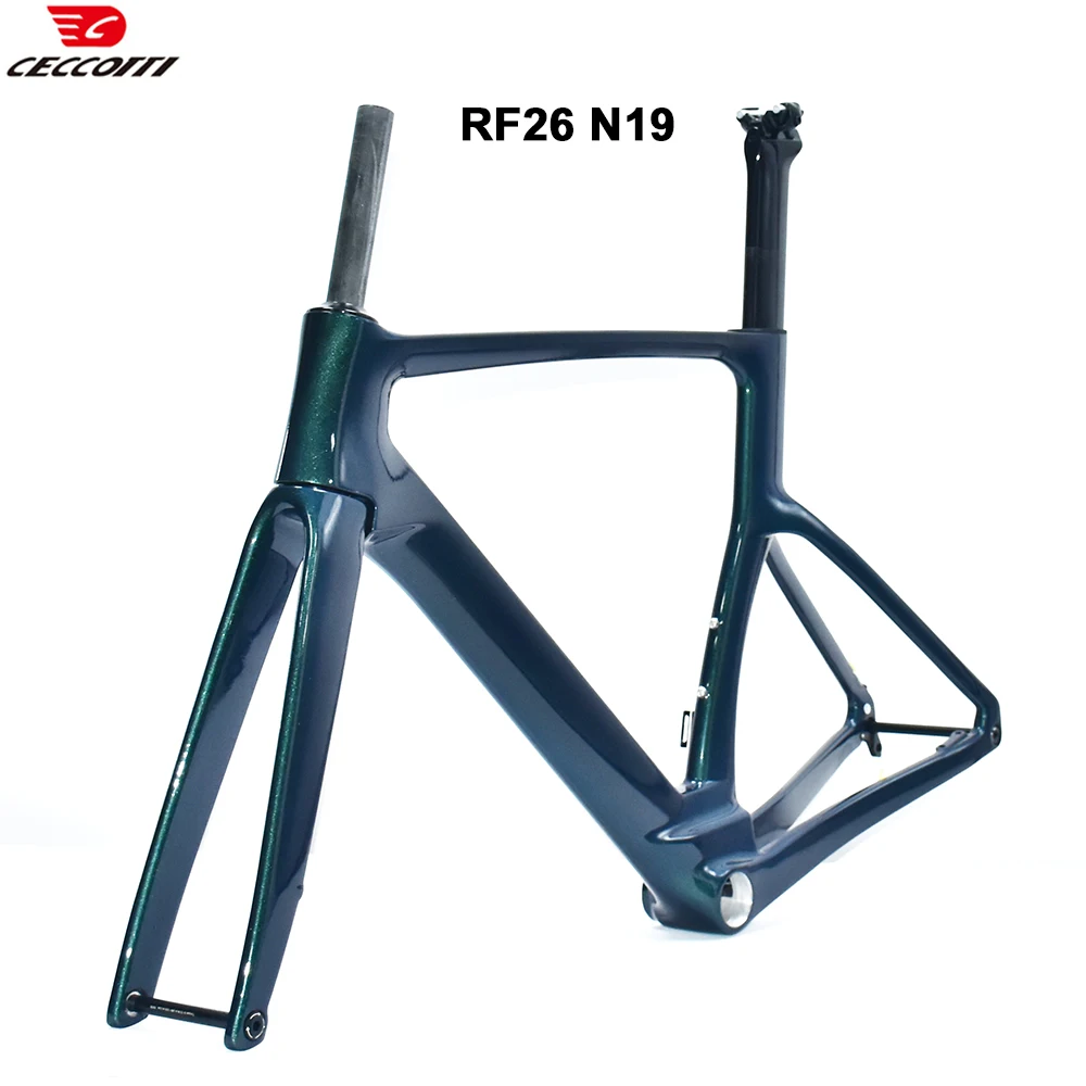 CECCOTTI RF26 Model 700C Carbon Road Bike Frame with Disc Brake