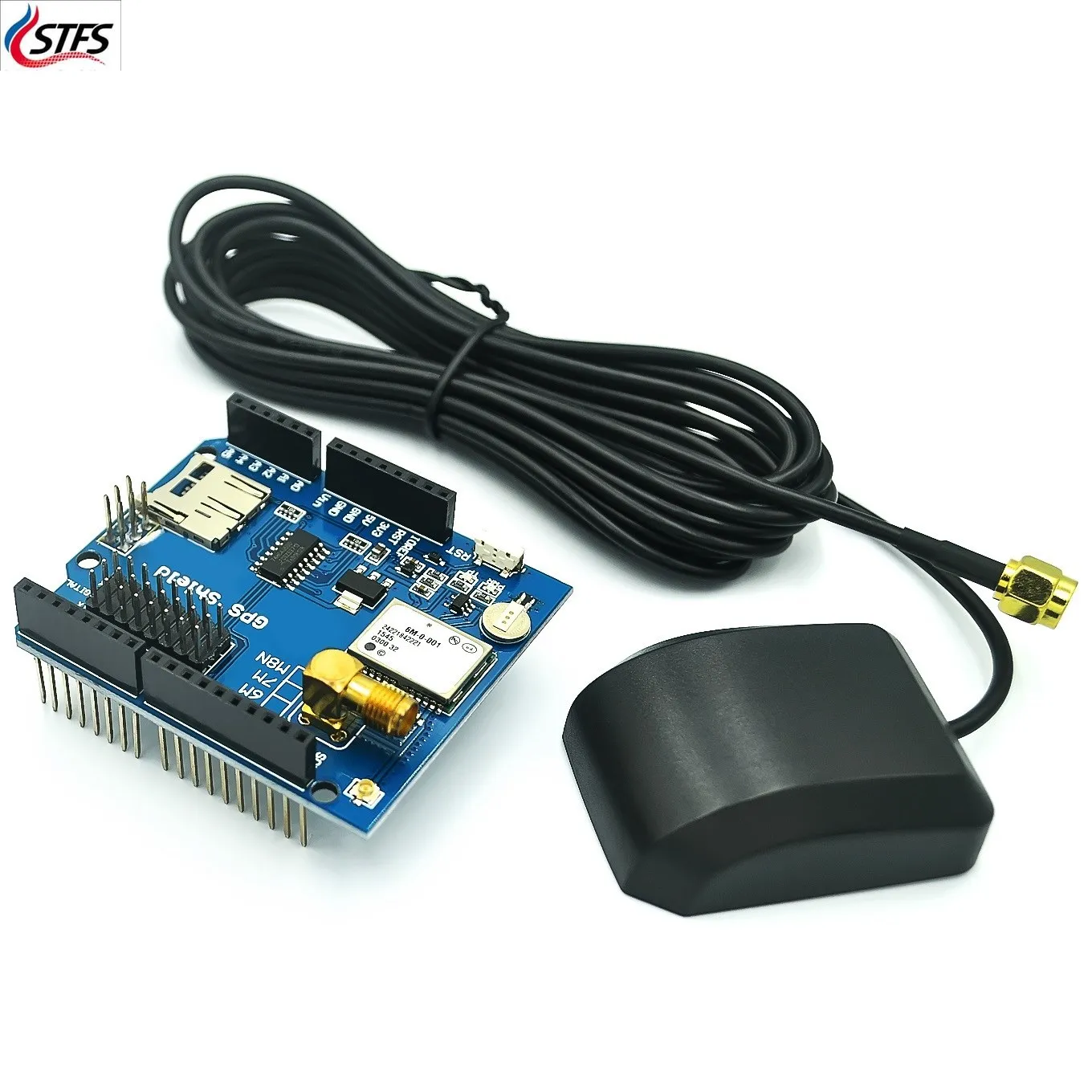 

GPS Shield GPS record expansion board GPS module with SD slot card With Antenna for Arduino For UNO R3