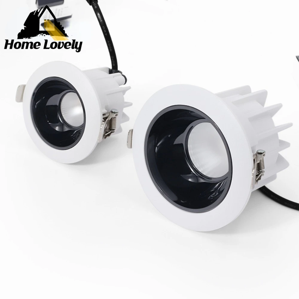 

Embedded Ceiling Light LED 7 W Anti-glare Spotlight Shopping Mall Hotel COB High-power Spotlight White Downlight Spotlight