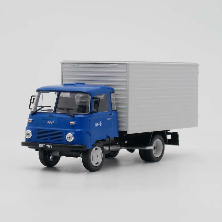 

1:43 Scale Diecast Alloy Robot LO 3000 Box Truck Toys Cars Model Classic Adult Gift Nostalgia Collection Souvenir Static Display