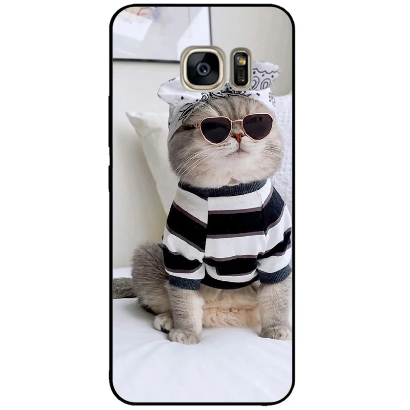 Cute Pattern Soft Silicone Phone Case - Durable TPU Back Cover Bumper