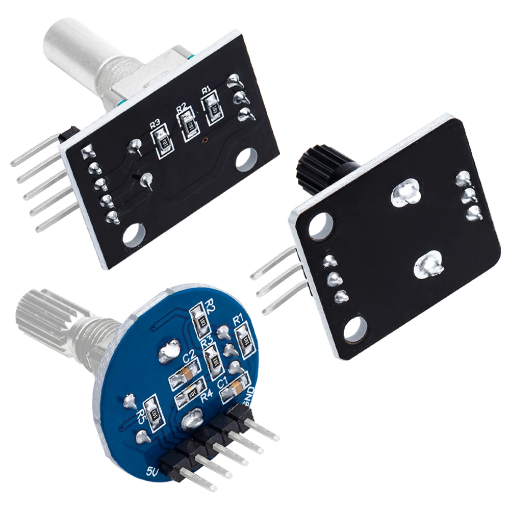 360 Degree Rotary Encoder Switch Taiss 5PCS Rotary Encoder Switch Push ...