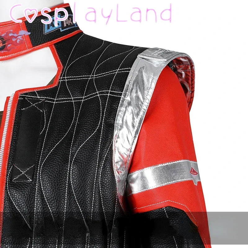 Panam Palmer Costume Cosplay Abiti Punk 2077 Panam Costume Cosplay Uniforme Giacca da donna Vestito operato per i regali della festa di Halloween - immagine 4