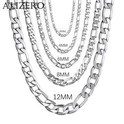 Men's 925 Sterling Silver Chain Necklace - Elegant Fashion Jewelry - 60cm 24inchs (8MM)