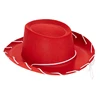 Brown Red Felt Cowboy Hat Western Cowgirl Cap Fancy Dress Costume Child Outfit for Party Role for Play Cosplay Holiday D 4