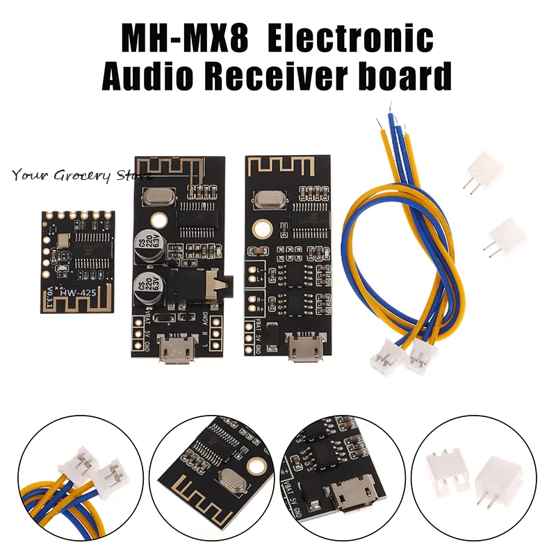 MH-MX8 MP3 Decoder Board Bluetooth 4.2 Audio Modul Verlustfreie Stereo DIY Refit Lautsprecher Module