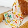 Happyflute 3PCS Soft Care Nursing Towel 100% Cotton Breathable 28*50CM 5
