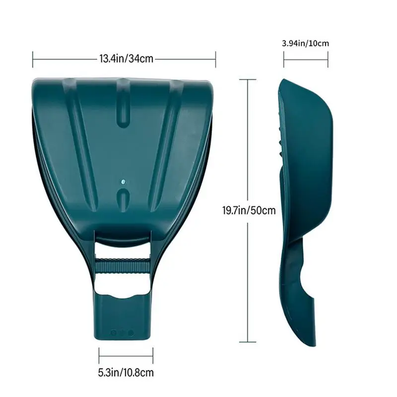 Leaves Scoops Hand Rakes Leaves Pickup Hand Held Lightweight Garden Rake Hand Rake Claws Ergonomic Leaves & Lawn Grass Removal 6