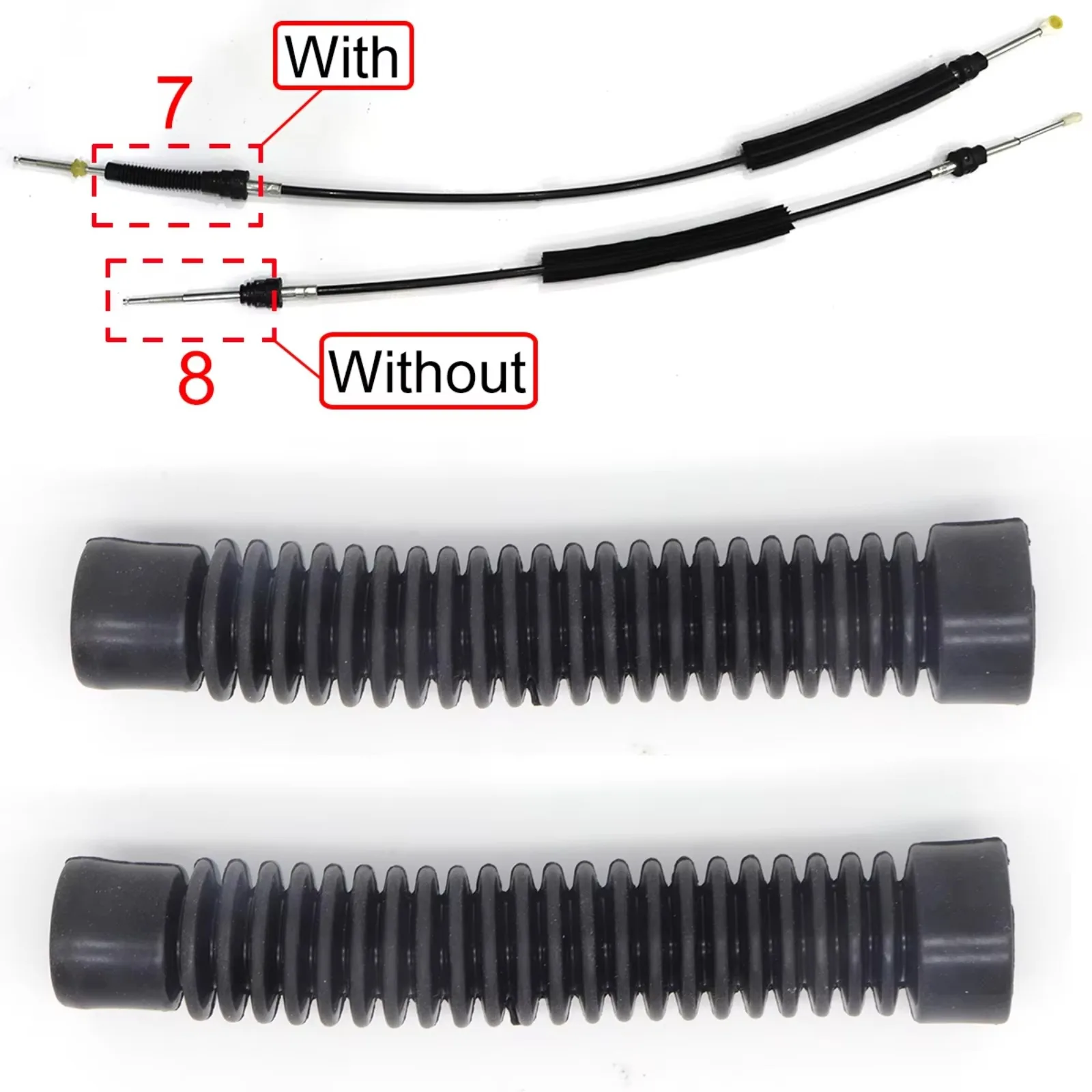 Manual Gear Shift Selector Lever Linkage Cable Bowden Bushing Sleeve Gaiter Repair Kit For VW Touran 1T 2003 2004 2005-2015