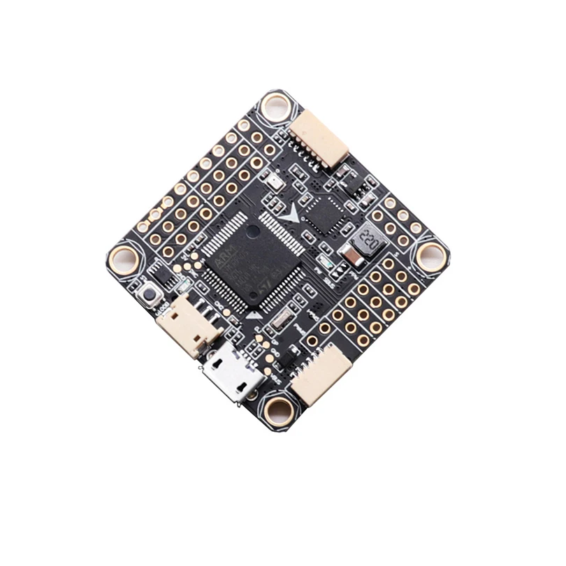 Installation du Betaflight F4 V3S dans un châssis de drone FPV course.