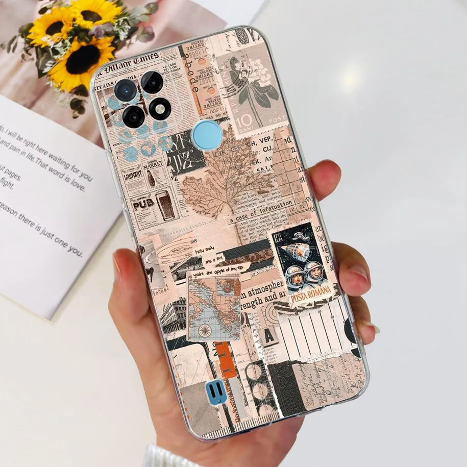 Vibrant Printed Soft Back Shockproof Phone Cover