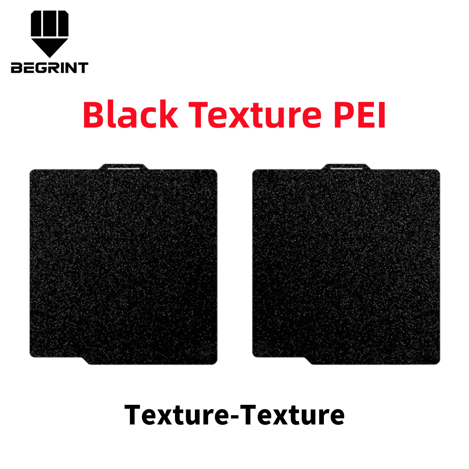 Enhanced Textured PEI Build Surface Plate - Double-Sided for High Success Rate and Easy Release
