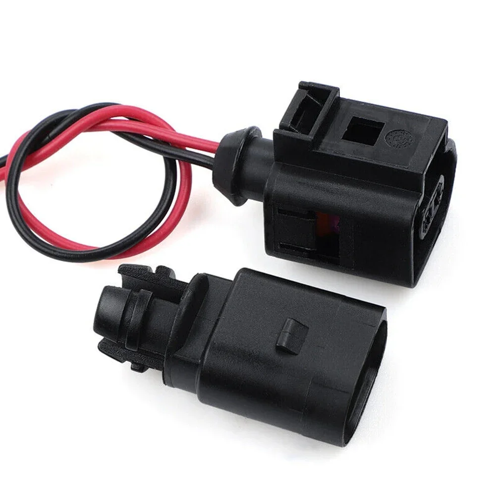 Plug Temperature Sensor Black Temperature Sensor 6RD820535 8Z0820535 ABS Plastic+Metal Ambient W/ Plug Pigtail