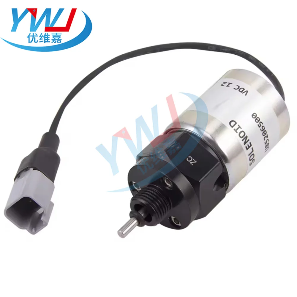 솔레노이드 밸브 U 85206500   퍼킨스 400 시리즈 403D-15 404D-22 404D-22T 404D-22TA 용 12V 디젤 발전기 스로틀 Flameout 스위치